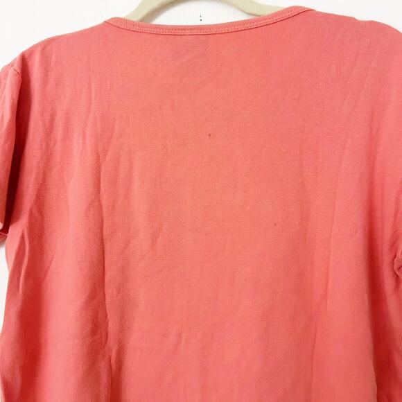 Pink Y2K Rhinestone Embellished Short Sleeve Shirt2 - Picture 4 of 7